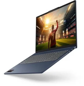 Фото: Ноутбук Lenovo IdeaPad Slim 5 16AGP11 83S2005DRA Cosmic Blue - 16" OLED 60 Гц / AMD Ryzen AI 7 / 445 / DDR5 32 ГБ / PCI-E SSD 1 ТБ / Radeon Graphics № 4 | KTC