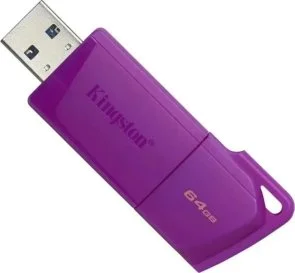 Фото: Флешка USB Kingston DataTraveler Exodia M 64Gb Neon Purple (KC-U2L64-7LP) № 3 | KTC