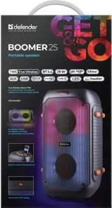 Фото: Акустика для вечірок Defender Boomer 25 Black (65425) № 14 | KTC