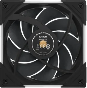 Фото: Кулер ASUS ROG Eurux GR120 ARGB Black 3pcs (90DA00J0-B09020) № 17 | KTC