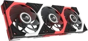 Фото: Кулер ASUS ROG Eurux GR120 ARGB Reverse Black 3pcs (90DA00K0-B09020) № 4 | KTC