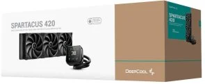 Фото: Система рідинного охолодження Deepcool Spartacus 420 Black (R-SPT420-BKDSMP-G-1) № 8 | KTC