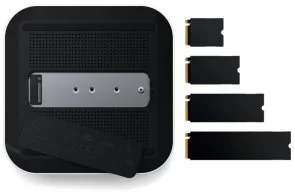 Фото: Док-станція Satechi Thunderbolt 5 CubeDock with SSD Enclosure Silver (ST-DT5CES-EU) № 4 | KTC
