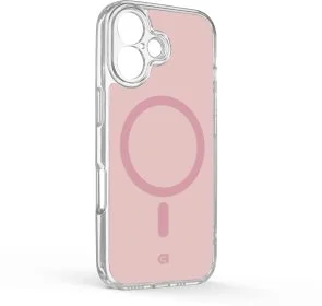 Фото: Чохол ArmorStandart for Apple iPhone 17 - Clear Hybrid MagCase Pink (ARM91741) № 2 | KTC