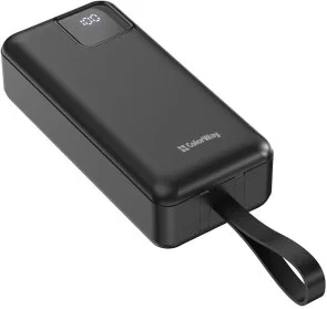 Фото: Батарея універсальна ColorWay EnergyHub 30000mAh 22.5W Built-in Cable Type-C/Lightning (CW-PB300LP05BK) № 2 | KTC