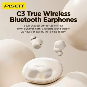 Фото: Навушники Pisen C3 White (BHD-TW10) № 3 | KTC