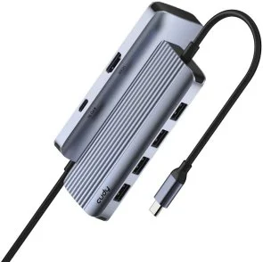 Фото: USB-хаб Cudy 6in1 UH500 Silver № 2 | KTC