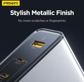Фото: Зарядний пристрій Pisen BOLT Pro PD 100W Black (TP-C67) № 4 | KTC