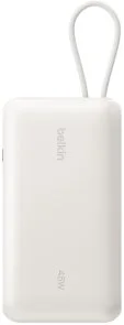 Фото: Батарея універсальна Belkin UltraCharge with Integrated Cable and Display 20000mAh 45W Sand (BPB030hqSA) № 6 | KTC