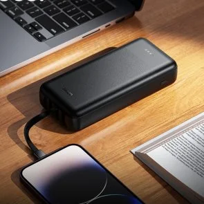 Фото: Батарея універсальна Hoco J163A 20000mAh 10W Black built-in cable (6942007664592) № 5 | KTC