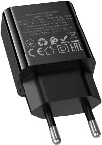 Фото: Зарядний пристрій Hoco CS91A Leader 10.5W Black (6942007670975) № 6 | KTC