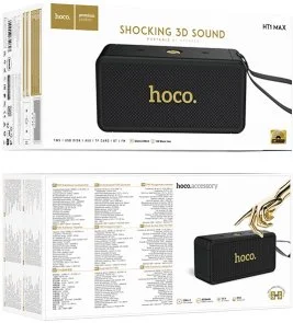 Фото: Портативна колонка Hoco HT1 Max Marquis Sports Black (6942007654647) № 4 | KTC
