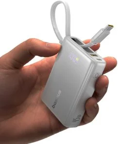 Фото: Батарея універсальна Baseus PicoGo 10000mAh 45W Galaxy Natural Titanium (P10076803853-00) № 5 | KTC