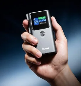 Фото: Батарея універсальна Remax Dinba FP-7 10000mAh QC PD 55W Gray (6954851250074) № 4 | KTC