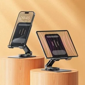 Фото: Універсальний тримач Remax Precision Alloy Rotary Phone Holder RM-C38 Green (6954851261162) № 7 | KTC