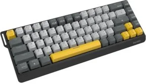 Фото: Клавіатура Ajazz NK68 V2 Red Switch USB Black/Grey/Yellow (NK68-V2-R-BGY) № 4 | KTC