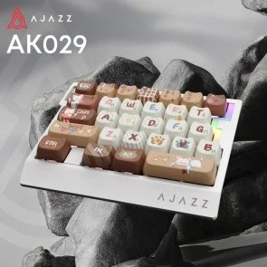 Фото: Клавіатура Ajazz AK029 Meow Magnetic Switch USB Beige (AK029-M-Y) № 6 | KTC