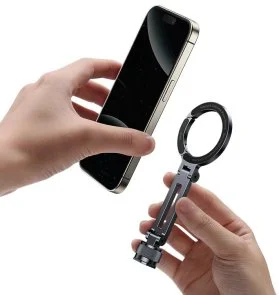 Фото: Універсальний тримач Ulanzi MA07 Maglock 1/4 Cold Shoe Phone Mount Black (M084) № 10 | KTC
