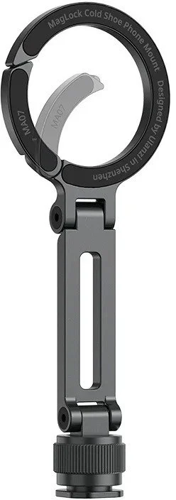 Фото: Універсальний тримач Ulanzi MA07 Maglock 1/4 Cold Shoe Phone Mount Black (M084) № 3 | KTC