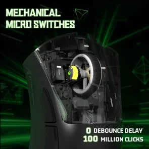 Фото: Миша Attack Shark V3 Ultra-Light WL/BT/USB Black (V3B_AS) № 7 | KTC