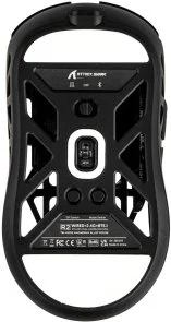 Фото: Миша Attack Shark R2 WL/BT/USB Black (R2B_AS) № 6 | KTC
