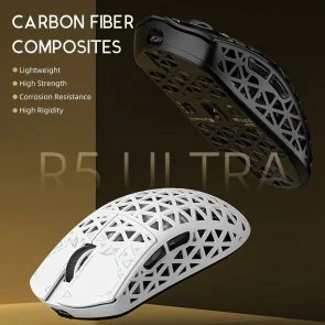 Фото: Миша Attack Shark R5 Ultra WL/BT/USB Black (R5ULTRAB_AS) № 11 | KTC