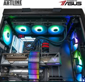 Фото: Персональний комп'ютер ARTLINE Overlord STRIX Windows 11 Pro (STRIXv171Win) - Intel Core Ultra 7 265KF / 64 ГБ DDR5 / PCI-E SSD, SATA 3 SSD 2 ТБ + 2 ТБ / Nvidia / GeForce RTX 5080, 16 ГБ / Intel Z890 / 1000 Вт № 11 | KTC