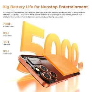 Фото: Смартфон Oukitel C17 4/64GB Orange (C17_4_64_OR) № 6 | KTC