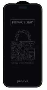 Фото: Захисне скло Proove Proove Privacy 360 iPhone 18 Pro black (PGP360I18P01) № 4 | KTC