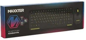 Фото: Комплект клавіатура+миша Maxxter KMS-WCM-04B-UA Wireless Black № 7 | KTC