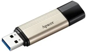 Фото: Флешка USB Apacer AH353 128GB Gold (AP128GAH353C-1) № 6 | KTC
