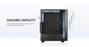 Фото: Корпус ID-COOLING Ware 310 ARGB Black with window (WARE 310 ARGB) № 18 | KTC