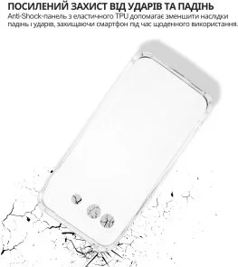 Фото: Чохол BeCover for Google Pixel 9a - Anti-Shock Clear (715071) № 6 | KTC
