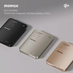 Фото: Батарея універсальна Momax 1-Power Q.Pass 5000mAh 20W / Qi 15W Titanium (IP129Q2L) № 11 | KTC