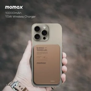 Фото: Батарея універсальна Momax Q.MAG X1 10000mAh 20W / Qi 15W Titan (IP117AE) № 9 | KTC