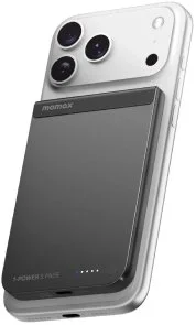Фото: Батарея універсальна Momax 1-Power S.Pass 5000mAh 20W / Qi 15W Black (IP161Q2D) № 4 | KTC
