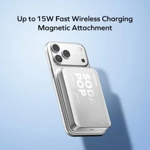 Фото: Батарея універсальна Momax 1-Power Pass 10000mAh 20W / Qi 15W Purple (IP166U) № 15 | KTC