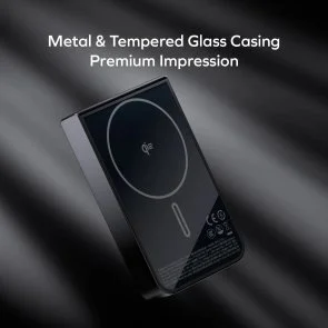 Фото: Батарея універсальна Momax 1-Power S.Pass 10000mAh 30W / Qi2 15W Titanium (IP162Q2L) № 11 | KTC