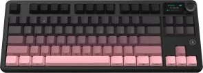 Фото: Клавіатура Ajazz MK87 Pitaya Switch WL/BT/USB Black/Pink (MK87-P-S-P) № 4 | KTC