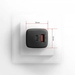 Фото: Зарядний пристрій Axagon ACU-PQ20 PD QC3.0 20W Black № 9 | KTC