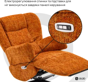 Фото: Крісло Qlab RCT240BR Grey № 11 | KTC