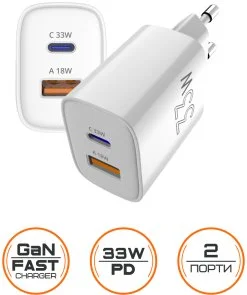 Фото: Зарядний пристрій SIGMA X-power PS33-01 GaN 33W White № 6 | KTC