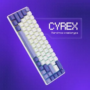 Фото: Клавіатура Proove Gaming Cyrex KTT AquaPrime Magnetic Black/Purple (MKCR00022416) № 11 | KTC