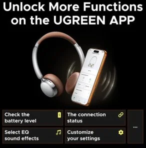Фото: Навушники UGREEN HP207 Studio Plus Black (75630) № 13 | KTC