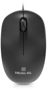 Фото: Миша Real-EL RM-206 USB Black (EL123200061) № 5 | KTC