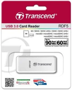 Фото: Кардрідер Transcend TS-RDF5W White № 3 | KTC