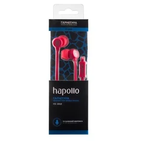 Фото: Навушники HAPOLLO HS-1010 Coral № 3 | KTC