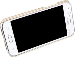 Фото: Чохол Nillkin для Samsung J1/J100 - Super Frosted Shield золотий № 4 | KTC
