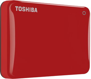 Зовнішній жорсткий диск Toshiba Canvio Connect II 500 ГБ червоний