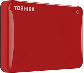 Фото: Зовнішній SSD-накопичувач Toshiba Canvio Connect II 2 TB HDTC820ER3CA Red № 3 | KTC